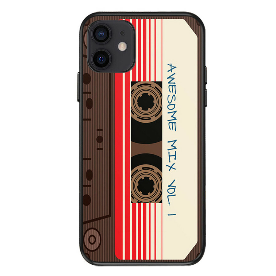 Custodia IPhone A Cassetta, Retrò Musicassetta, Per IPhone 15 14 13 12 11 Pro Max Plus Mini XR XS SE 8 7 6