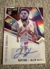 2020-21 Panini Recon True Potential Signatures #27 Jalen Harris AUTO - RAPTORS