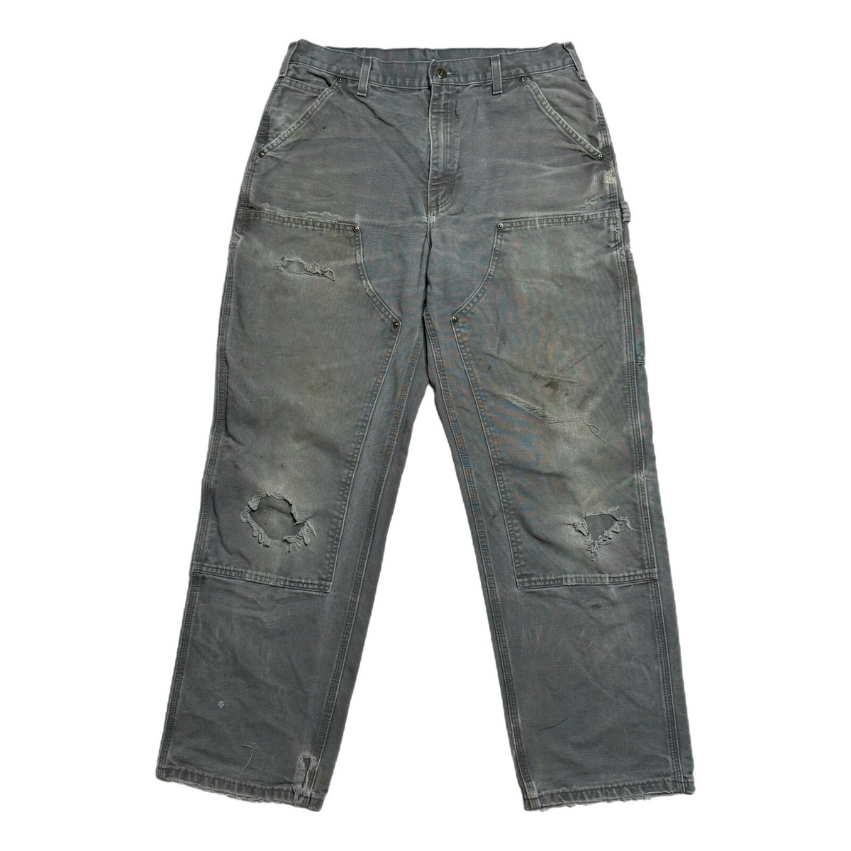 Vintage Carhartt Double Knee Work Duck Canvas Dungaree Fit