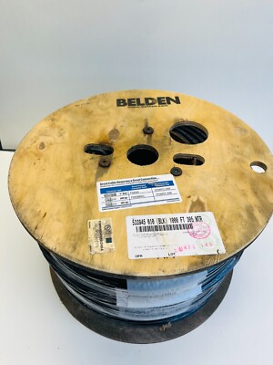 NEW 1000' Roll Belden 533946 LOW LOSS Copper RG-6/U Coax Cable RG6