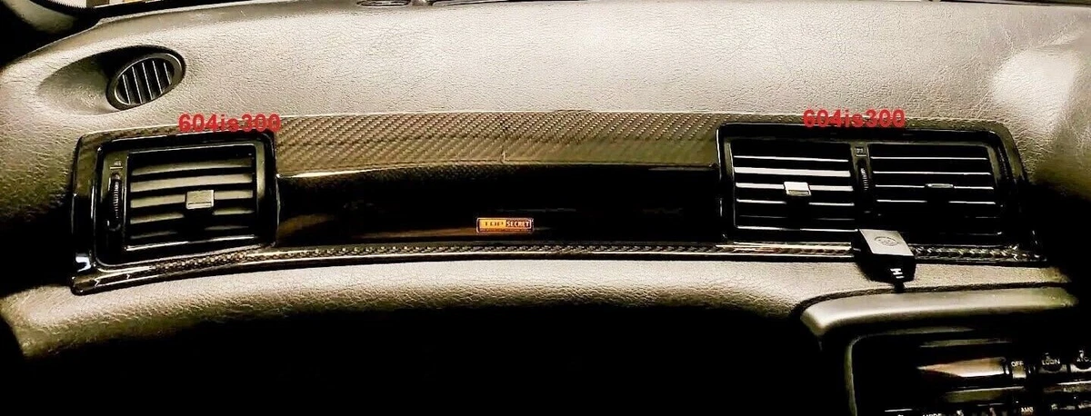 New Top Secret Carbon Fiber Dashboard Cover For Nissan Skyline R32