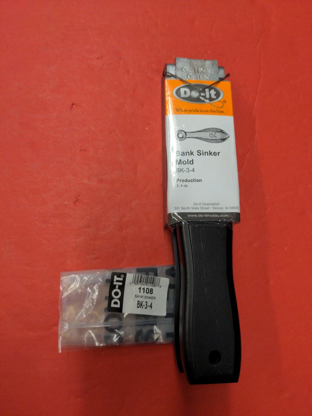 1108 BANK SINKER MOLD BK34 eBay