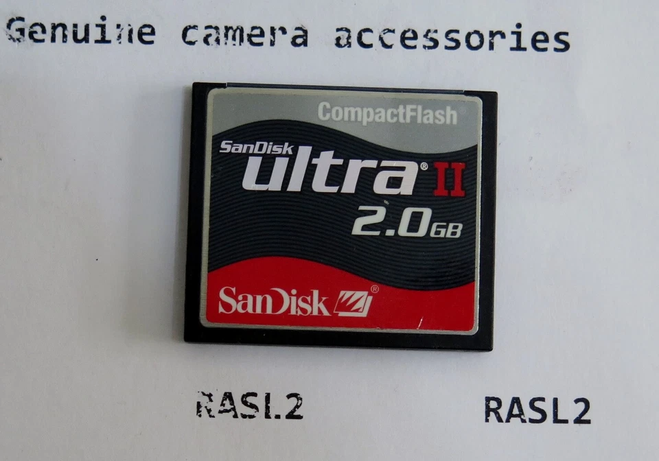 2 GB CF Compact Flash Memory Card For Digital Camera Canon EOS Nikon D70,Olympus - Image 2 of 4