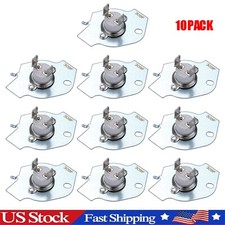 10Pcs WP3977393 for Whirlpool Kenmore Dryer Thermostat Thermal Fuse 309 degree F