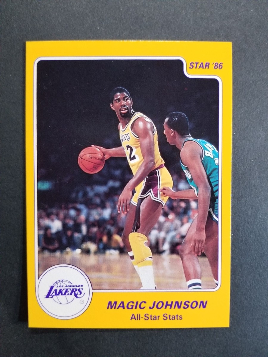 1986 Star MAGIC JOHNSON card # 5 | eBay