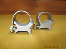 Weaver Stainless Scope Rings 1 Inch High