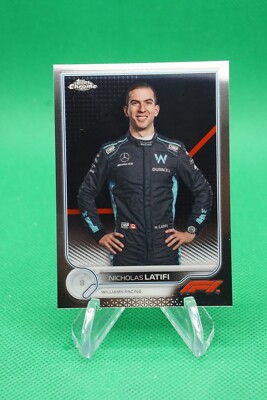 (2 Cards) 2022 Topps Chrome F1 Racers #51 Nicholas Latifi Williams ...