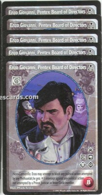 Enzo Giovanni Pentex Board of Directors x5 Giovanni DS VTES Jyhad