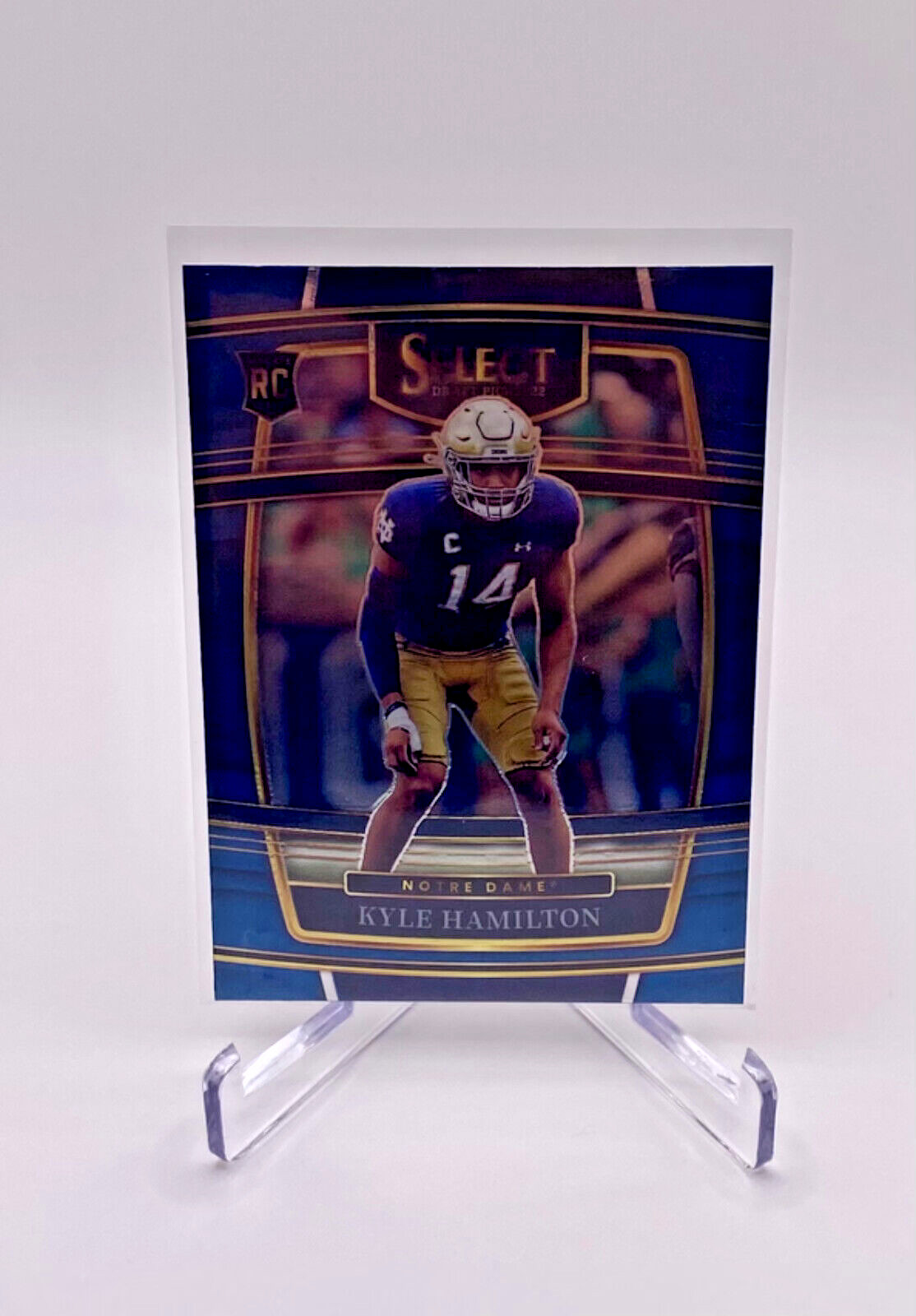 Kyle Hamilton Panini Select Draft Picks #21 Blue