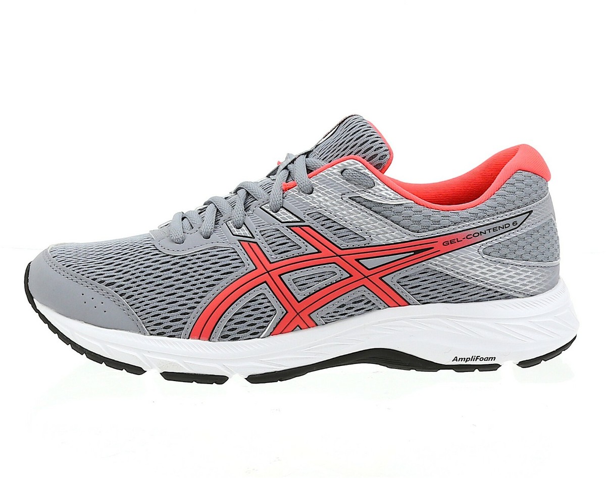 ASICS GEL-Contend 6 Gray Running Sneakers Z2891 Women's Size 9
