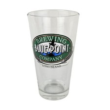 Blue Point Brewing Company Pint Beer Glass Long Island New York NY