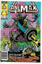 Animax #3 Marvel Star Comics 1987 VF+ 
