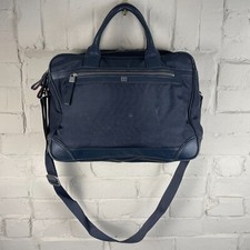 Borsa messenger Tommy Hilfiger tracolla blu tela media laptop