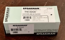 Speakman S-2560 The Edge Chrome Shower Arm And Flange