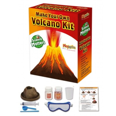 Machen Sie Ihr eigenes Vulkan Explosion Kit - Wissenschaft Lernexperimente für Kinder