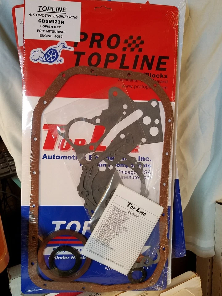 Полный комплект прокладок двигателя подходит для Eclipse Spyder Galant 4G64 93-99 Topline CGSMI24 - Изображение 3 из 4