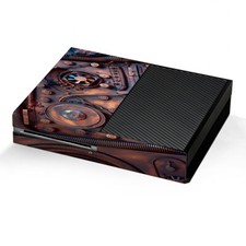 Xbox One Console Skins Decal Wrap ONLY - Steampunk Metal Panel Vault Gear