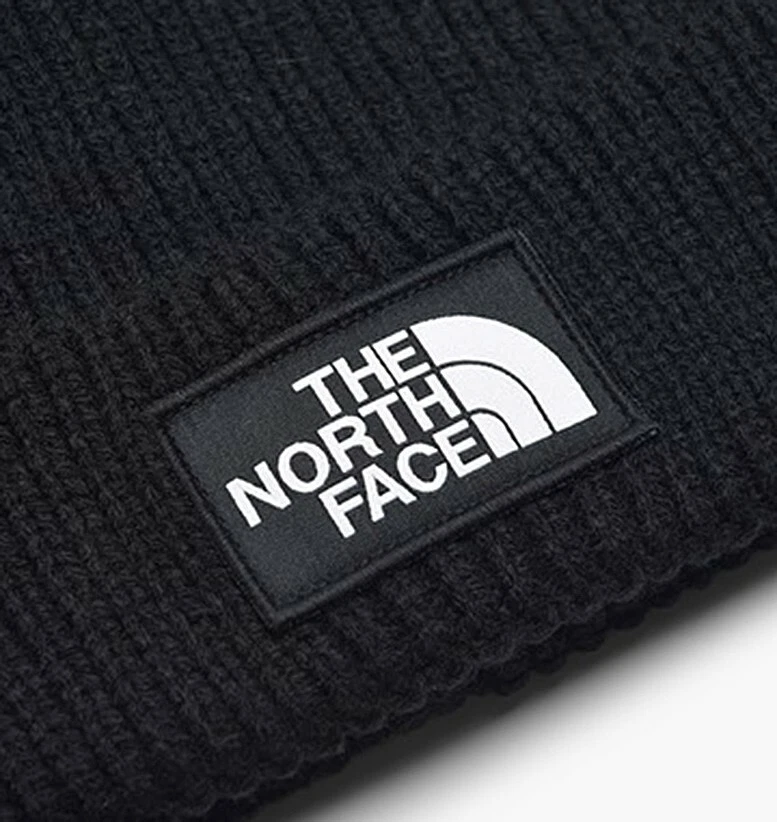 Soldes Bonnet TNF Logo Box Cuffed Gris The North Face à -20%