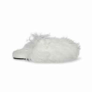 ugg slippers white fluffy