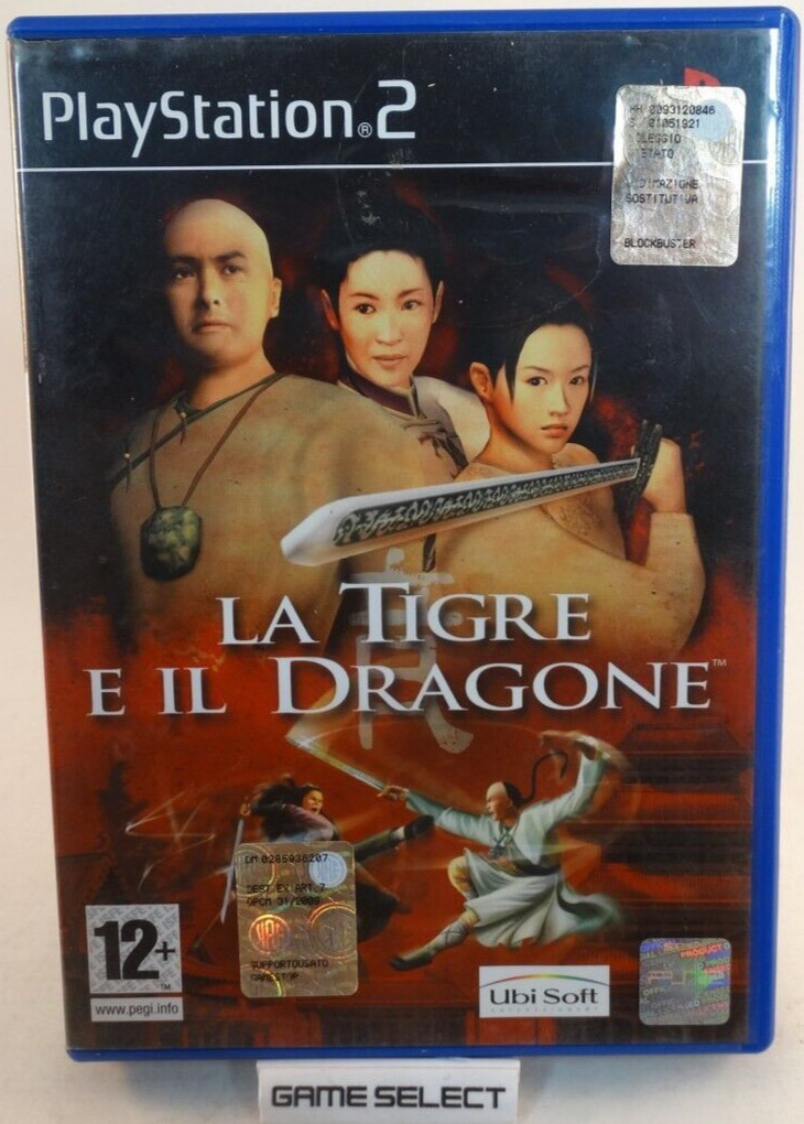 La Tigre Et Le Dragon Sony PS2 PlayStation 2 PAL