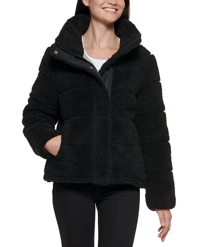 Calvin klein teddy clearance jacket