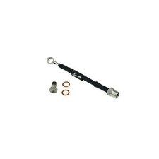 BMW R850 R1100R RT Stainless steel Goodridge front left brake hose black sleeve