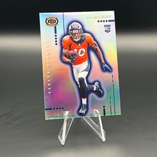 Jerry Jeudy 2020 Chronicles Dynagon #D-12 Silver Prizm Rookie Denver Broncos RC