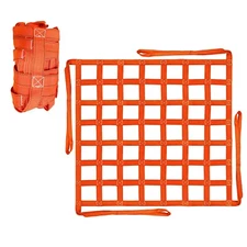 Cargo Lifting Net 661LBS, 3.28'x3.28' Safety Lifting Net Straps for Hoist 10cm