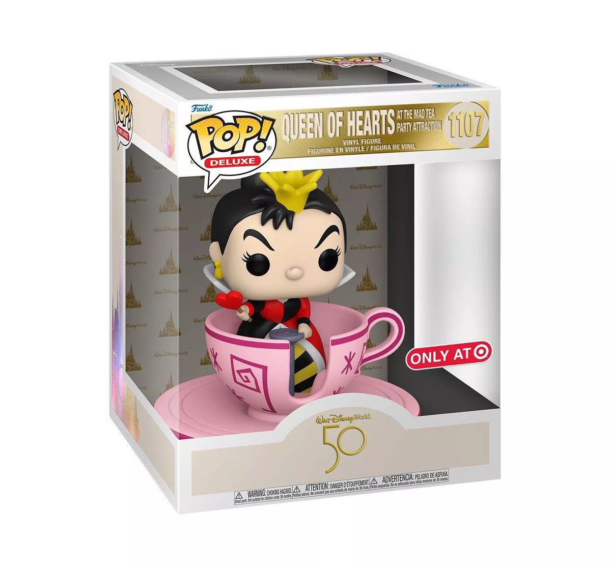 Funko POP! Deluxe Walt Disney World - 50 Queen Of Hearts # 1107