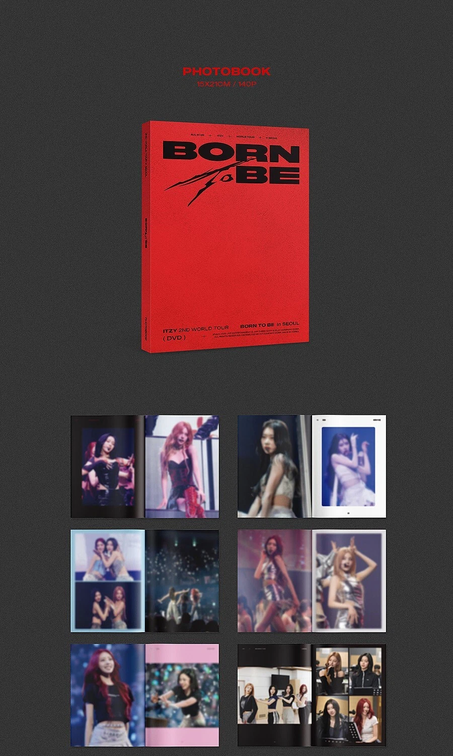 ITZY Blu-ray BORN TO BE in SEOUL 新品 ITZY 2ND WORLD TOUR