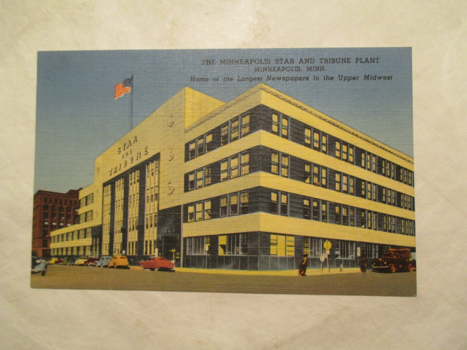 Stra Paper Minnesota Postcard Minneapolis Star Tribune Newspaper Plant MN | eBay