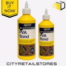 Image of Everbuild 501 PVA Bond Multi-Purpose Adhesive & Sealer DIY & Building 500ml / 1L