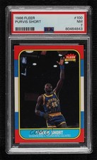 1986-87 Fleer Purvis Short #100 PSA 7 he5