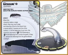 DC Heroclix BATARANG  - 026 - SPECIAL EQUIPME...
