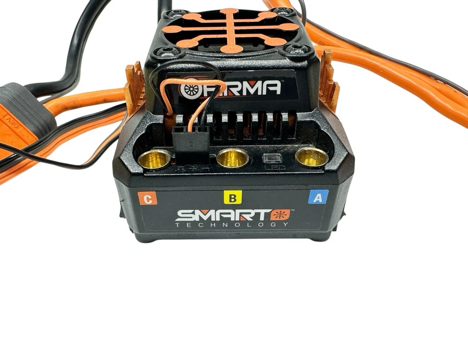 Spektrum Firma 160A Brushless Smart Esc (3S-8S) W Dual iC5 Connectors #16422 - Image 2 of 4