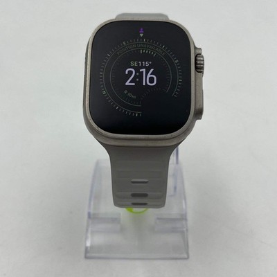 Unlocked Apple Watch Ultra 49MM Natural Titanium