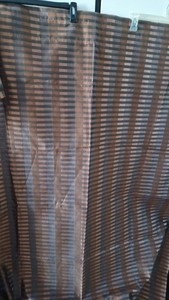 Dainty Home Inc rod pocket curtain panel, three 52x82