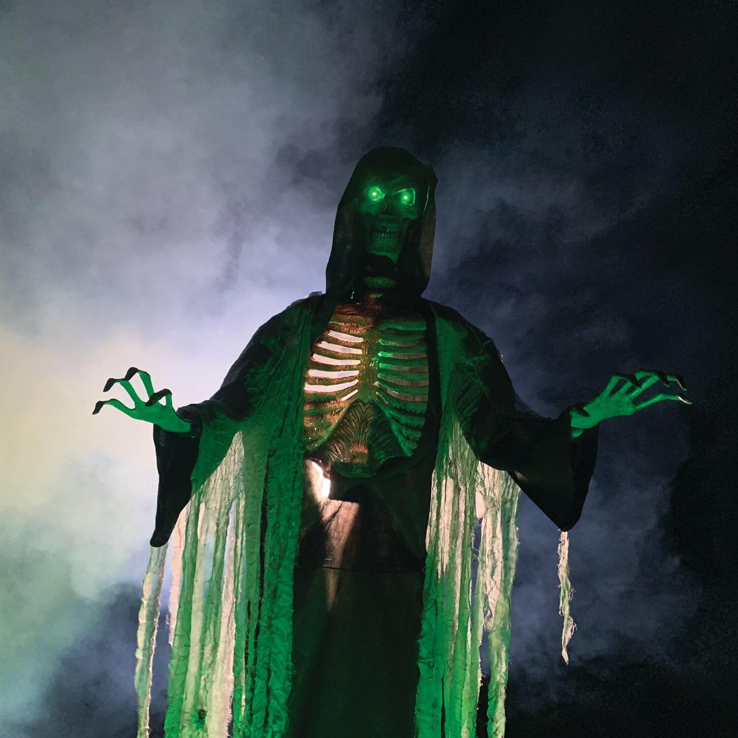 Haunted Hill Farm 7-Ft. Tall Graveyard Ghoul, Motion 86" Ghoul