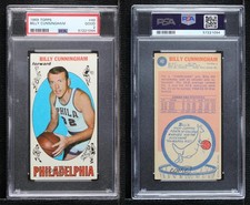 1969-70 Topps Billy Cunningham #40 PSA 2 Rookie RC HOF