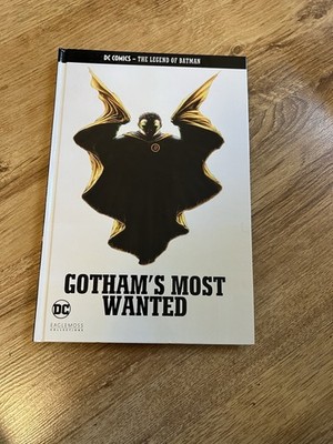 BATMAN GOTHAM'S MOST WANTED #49 DC COMICS THE LEGEND OF BATMAN EAGLEMOSS HB 