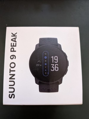 Suunto 9 Peak GPS Watch - All Black