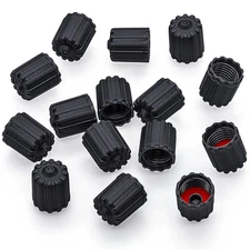 MEAJOO 15PCS TPMS Tire Valve Stem Caps, Plastic Wheel Tire Valve Stem, with