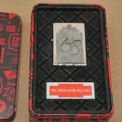 Zippo 65th Anniversary 1932 - 1997 Limited Edition Lighter for