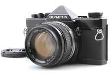 Meter Works N MINT Olympus OM-1 Black Camera G.Zuikko 50mm f1.4 Lens From JAPAN