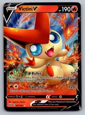 Victini V Holo Ultra Rare SWSH05: Battle Styles 021/163 NM