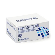 EUROSUTURE - Skin Closure 1/4 x 4 inches Sterile Suture Strips, Dynamic Adher...