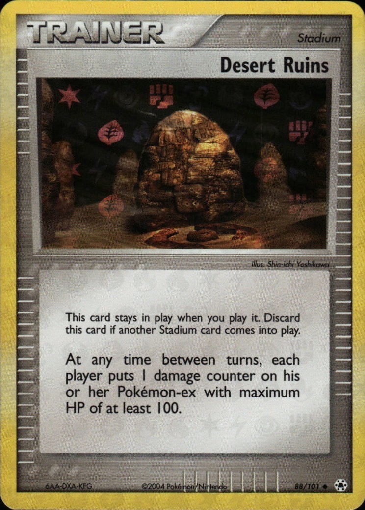 Desert Ruins Reverse Holo Uncommon Hidden Legends 88/101 NM