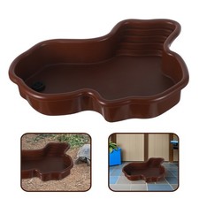 Turtle Extra Large Bathtub Reptile Bathing Pool Hanging Basking Platform