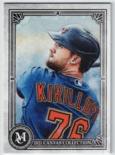 2021 Topps Museum Collection Alex Kirilloff Rookie RC Canvas Collection #CCR-32