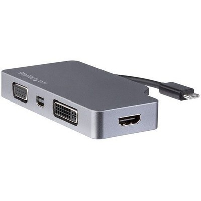 StarTech CDPVDHDMDPSG USB-C Multiport Video Adapter 4-in-1 Space Gray